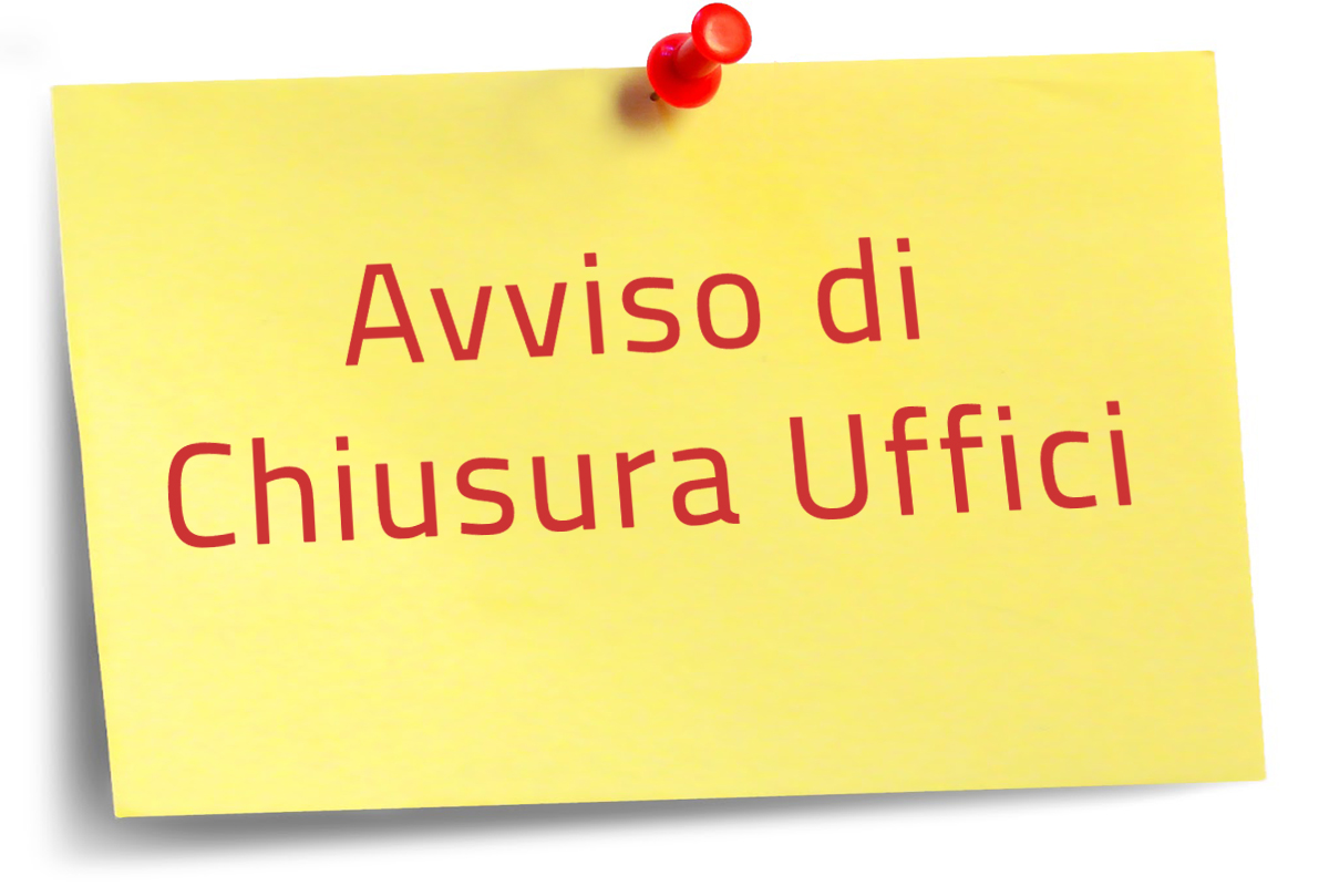 Avviso all'utenza Avviso all'utenza